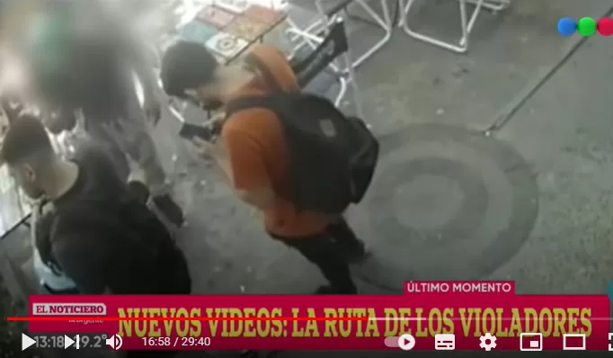 Violación en Palermo: ¿Quién es el joven de remera naranja?