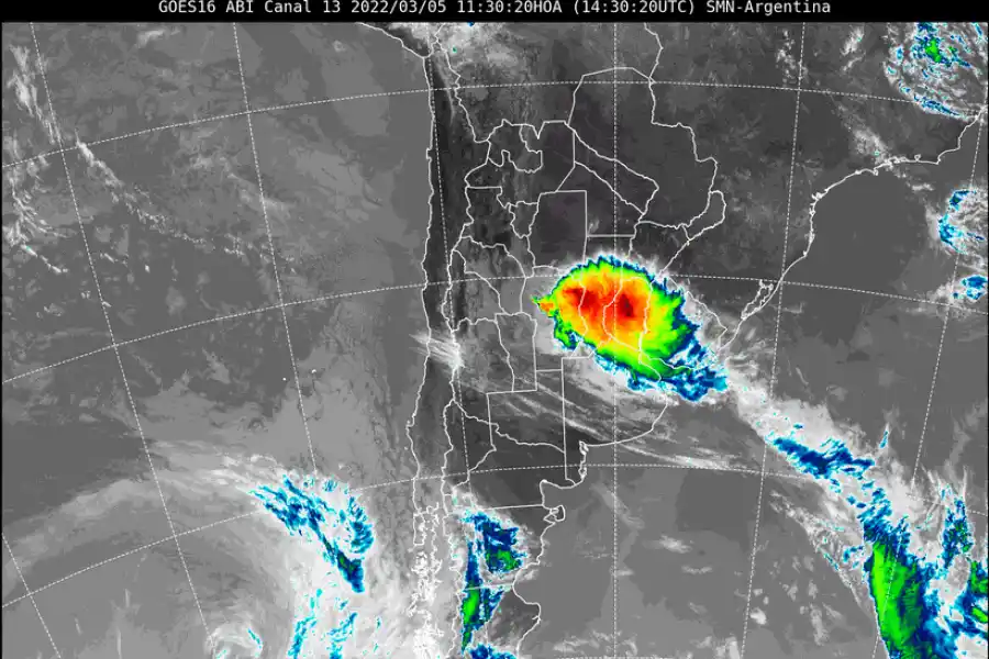 Emiten un alerta de nivel amarillo para Tucumán por posibles tormentas fuertes