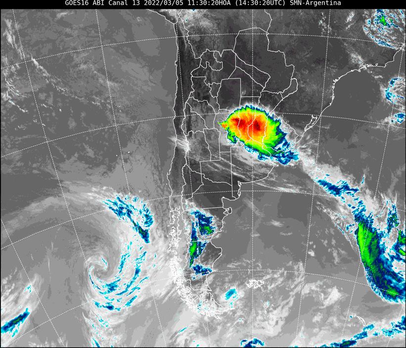 Emiten un alerta de nivel amarillo para Tucumán por posibles tormentas fuertes