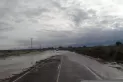 Debido a la tormenta se encuentra cortada la ruta nacional 40, cerca de las ruinas de Quilmes