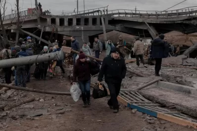 Feroz resistencia ucraniana cerca de Kiev