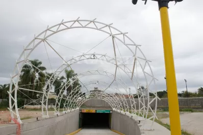 Por precaución, la Municipalidad cerró el túnel de Mendoza y Marco Avellaneda