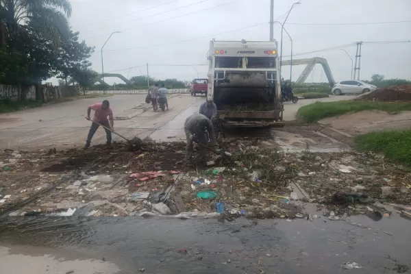 La Municipalidad de San Miguel de Tucumán refuerza tareas de limpieza y asistencia, tras la tormenta