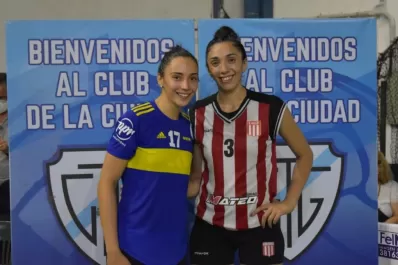 Voley, en el Día de la Mujer: Corbalán y Núñez disfrutan a pesar de la distancia