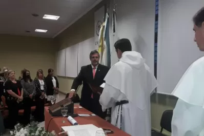 La asunción del rector de Unsta: nuevo período de López Cruz