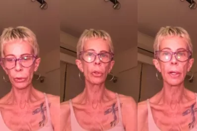 María Valenzuela celebró que logró subir siete kilo