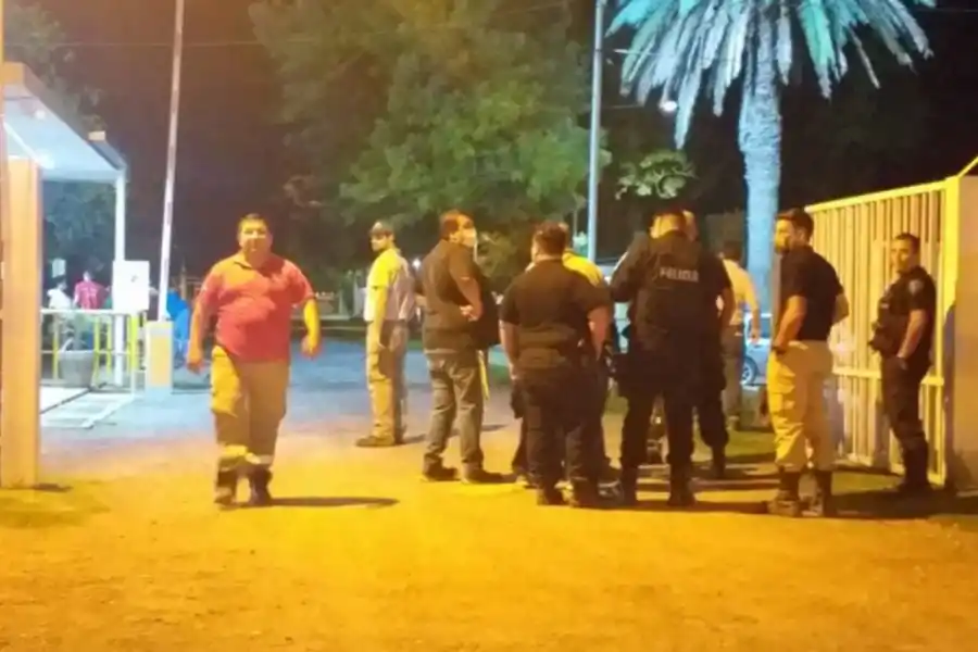 TENSIÓN. La detonación se escuchó en toda la ciudad de Rafaela.