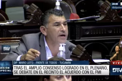 Leito: Ponemos la cara por este Gobierno porque aspiramos a tener patria más justa