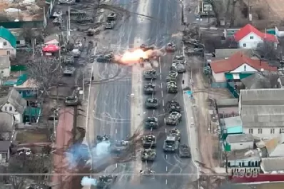 Calculan que el 55% de las tropas rusas ya está en territorio ucraniano