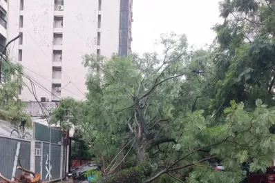 La Capital sufrió el embate del diluvio