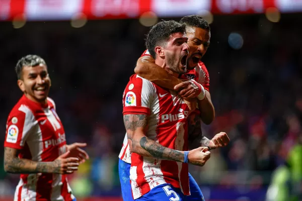 De Paul le dio el triunfo al Atlético de Madrid ante Cádiz