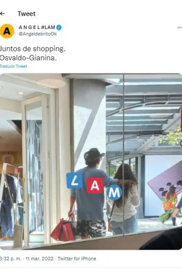 Gianinna Maradona y Daniel Osvaldo se reconciliaron