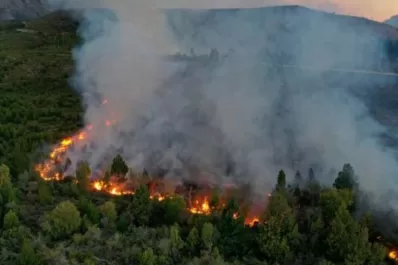 Sólo queda un foco de incendio activo en el país
