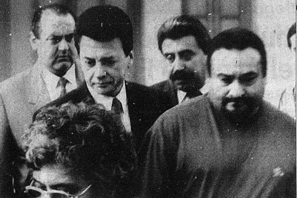 EN UN TEMPLO. El comisario Juan Sotelo fue llevado  ante el gobernador Ortega cuando se entregó en Lules. 