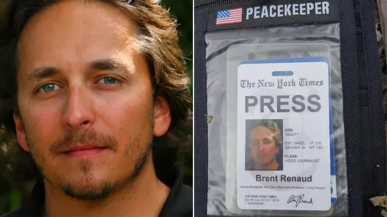 El periodista Brent Renaud murió en un ataque ruso. 