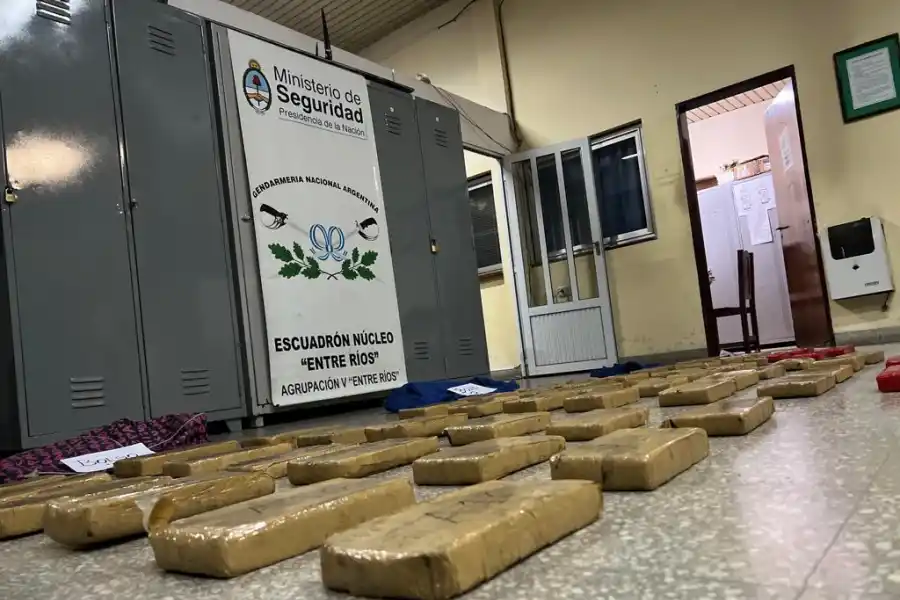 Foto tomada de Gendarmería Nacional.