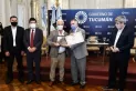 El Gobierno provincial entregó reconocimientos a bomberos y a brigadistas forestales
