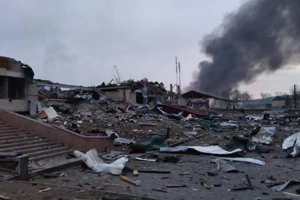 Un bombardeo ubica a Rusia cerca del límite con la OTAN