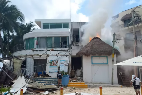 Video: una explosión en Playa Mamitas, México, deja al menos dos muertos