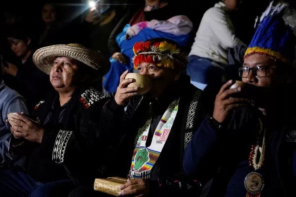 Comunidades del Amazonas se reúnen en Ecuador