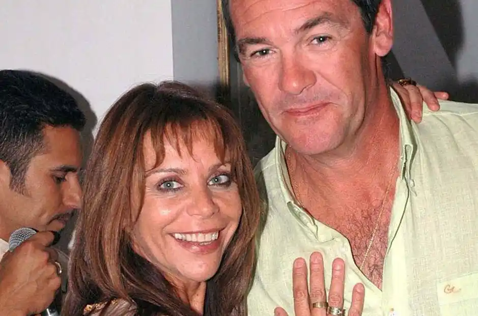 Nora Dalmasso junto a su esposo, Marcelo Macarrón
