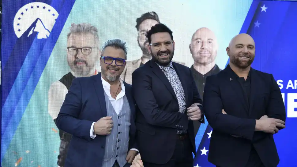 Donato de Santis, Damián Betular y Germán Martitegui, las estrellas de Manos Arriba Chef