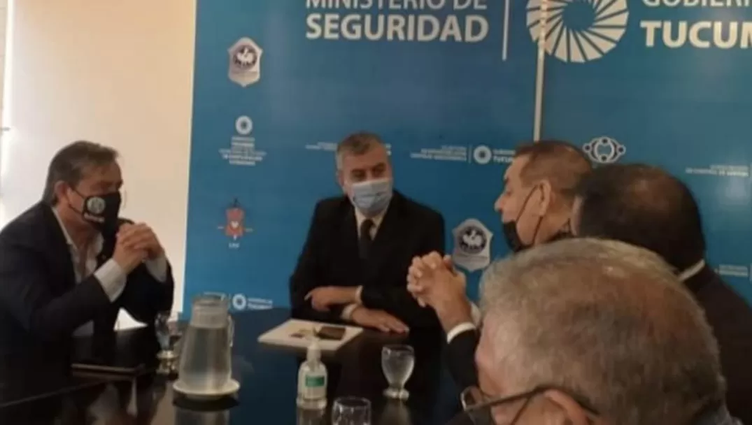 REUNIÓN. Dirigentes de las 62 Organizaciones Peronistas señalaron cuestiones de inseguridad.