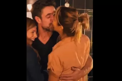 Video: Sabrina Rojas y Flor Vigna le organizaron el cumpleaños sorpresa a Luciano Castro