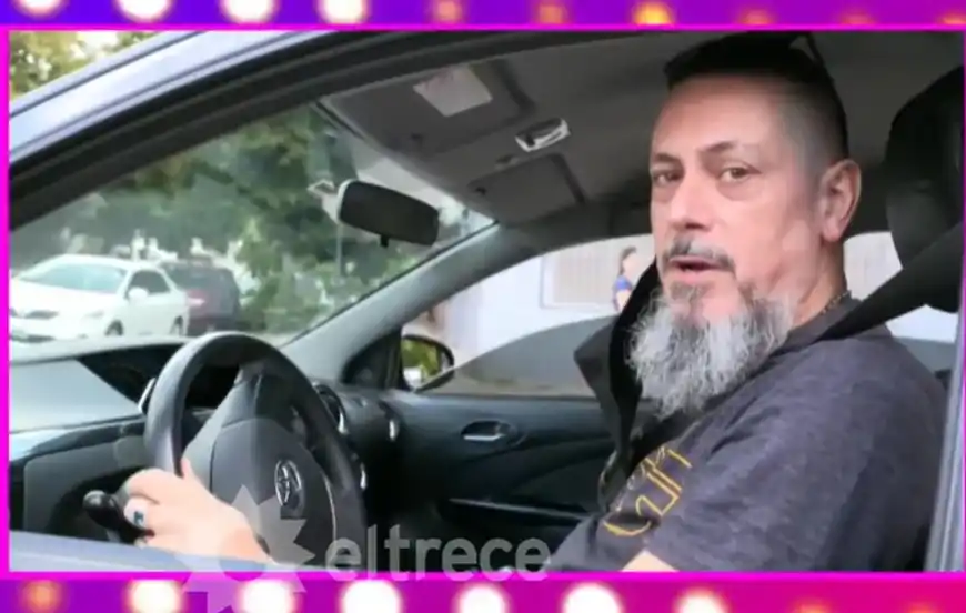 El periodista que se alejó de la TV por una denuncia de violencia y hoy maneja un taxi