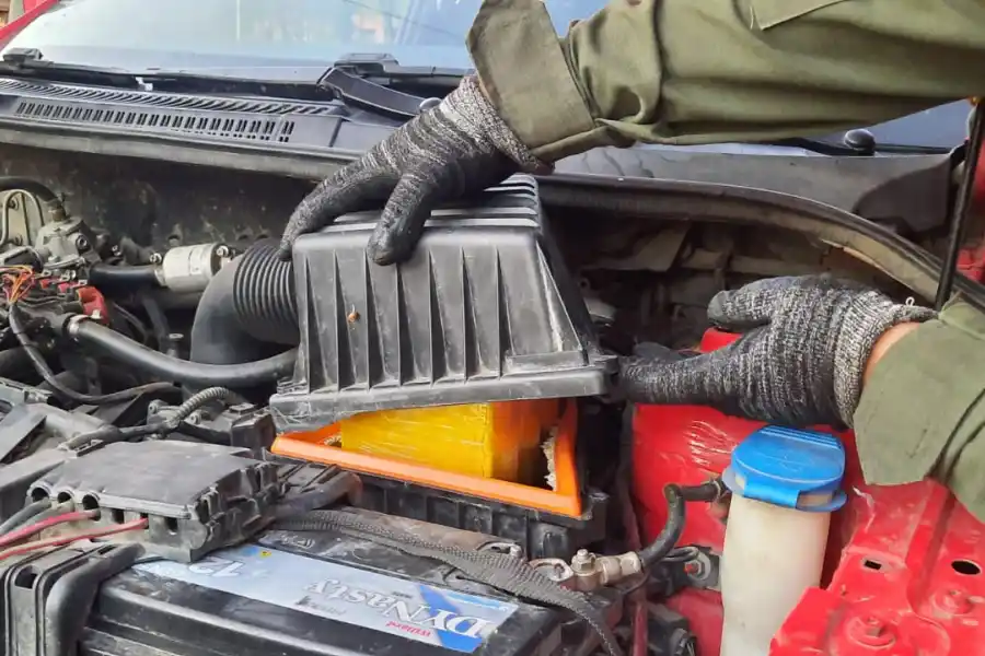 Foto tomada de Gendarmería Nacional.