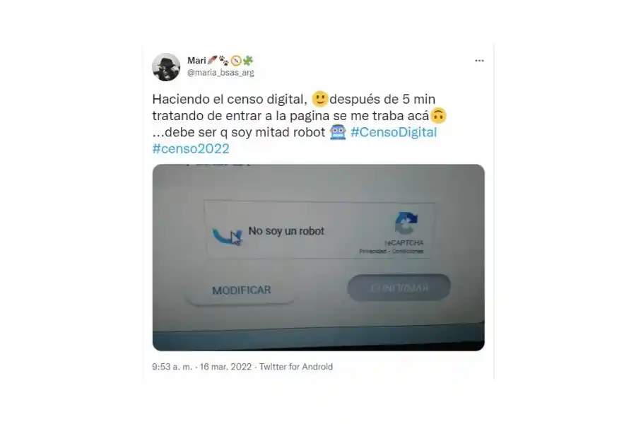 En el primer día del Censo Digital 2022, los usuarios reportaron algunas fallas 