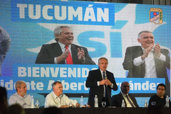 “No me pienso bajar del barco”, dijo el Presidente