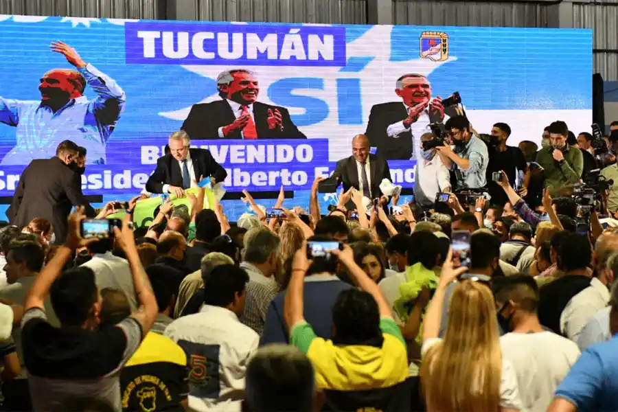 Hay muchos que intentan desanimarnos, dijo Alberto Fernández en Tucumán