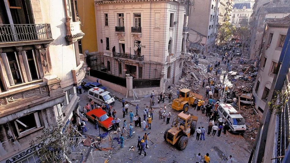31º aniversario del atentado a la embajada de Israel en Argentina.