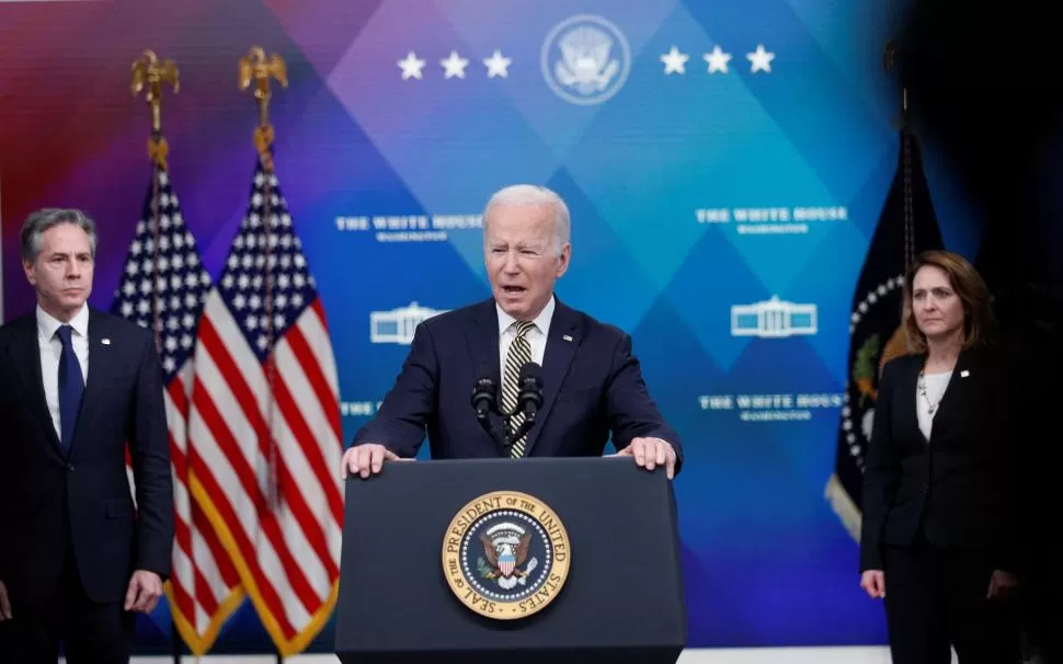 AYUDA. Biden anuncia que enviará asistencia militar a Ucrania.  