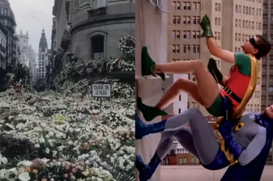 ¿Cómo llegaron las imágenes del funeral de Eva Perón a una película de Batman?