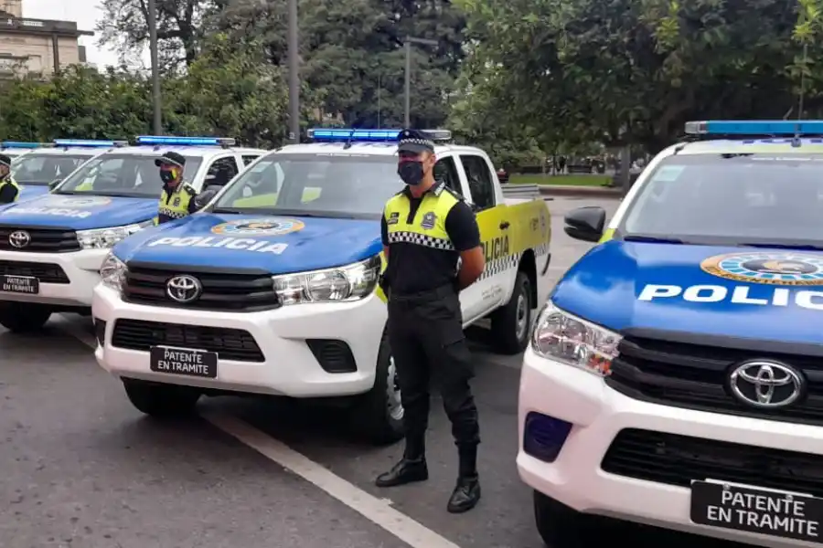 FRENTE A LA CASA DE GOBIERNO / FOTO DE TWITTER @DarioMonterosOK