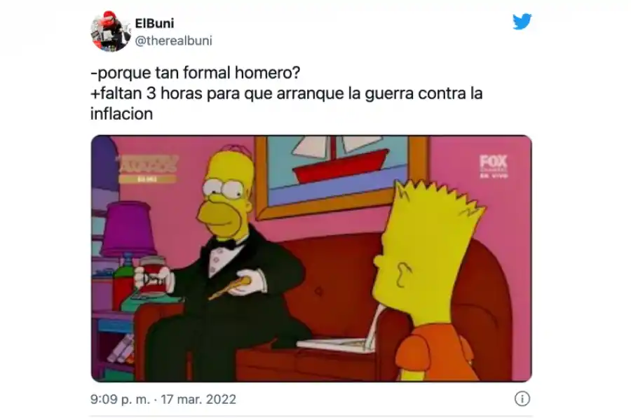 Las redes estallaron con memes de la guerra contra la inflación 