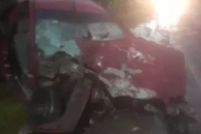 Triple choque en la Curva de los Vega: hay cuatro heridos