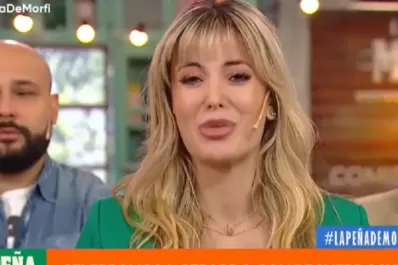 Jésica Cirio quebró en llanto en La peña de Morfi