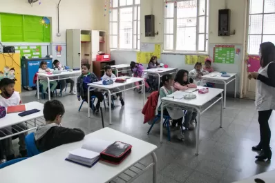 Desde hoy, el barbijo no es obligatorio en las aulas de Buenos Aires