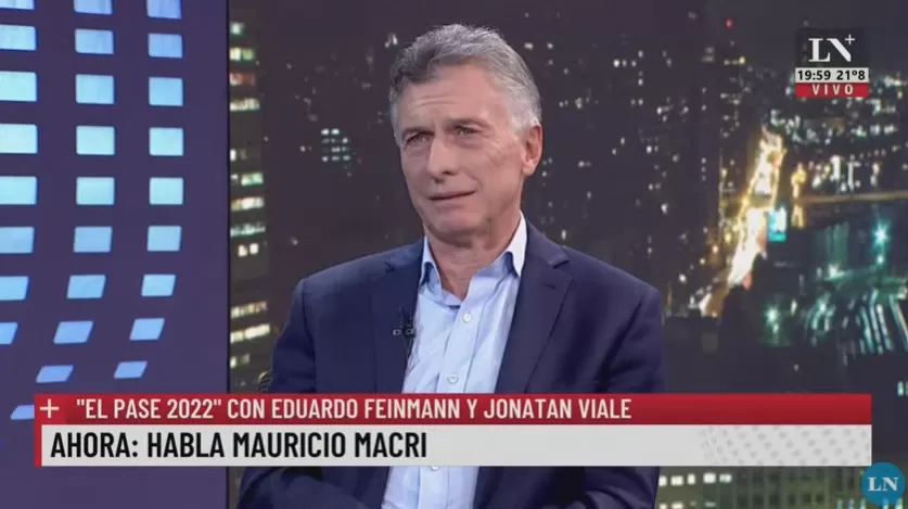 Mauricio Macri afirmó que Alberto Fernández no sabe dónde está parado ni a dónde ir