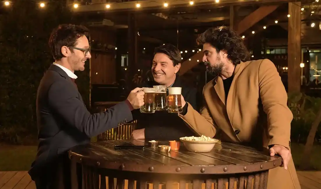 Benjamín Vicuña, Luciano Castro y Damián de Santo protagonizan la nueva tira de Telefé