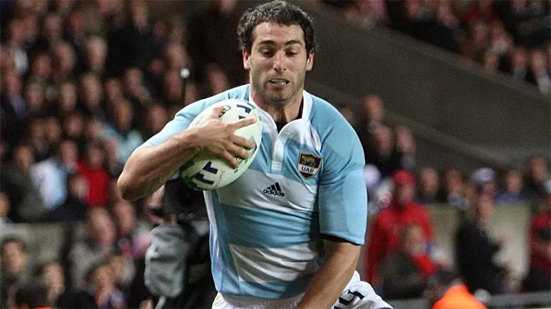 EN LOS PUMAS. Federico Aramburú brilló con la selección. Fue uno de Los Pumas de Bronce de Francia 2007. 