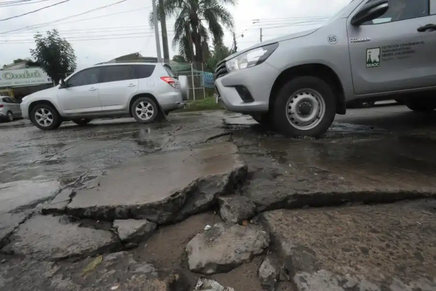 “Baches crónicos”, un mal de la ciudad