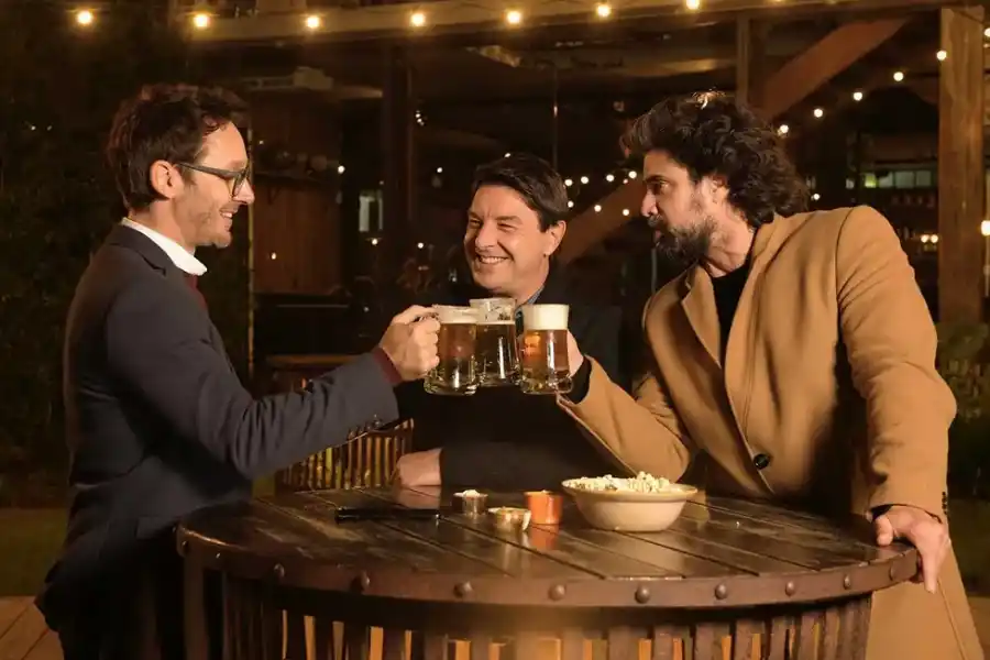 Benjamín Vicuña, Luciano Castro y Damián de Santo protagonizan la nueva tira de Telefé