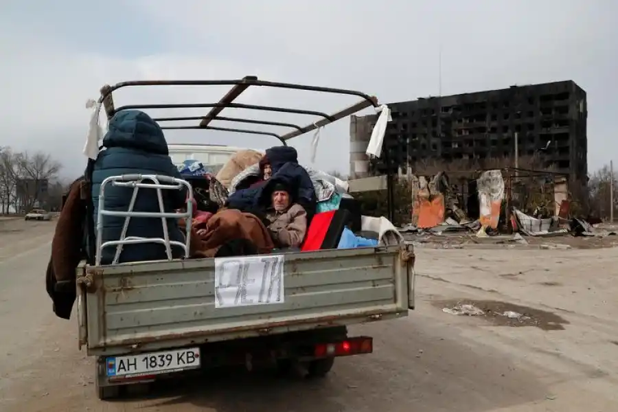 Mariupol, Ucrania. Foto de Reuters