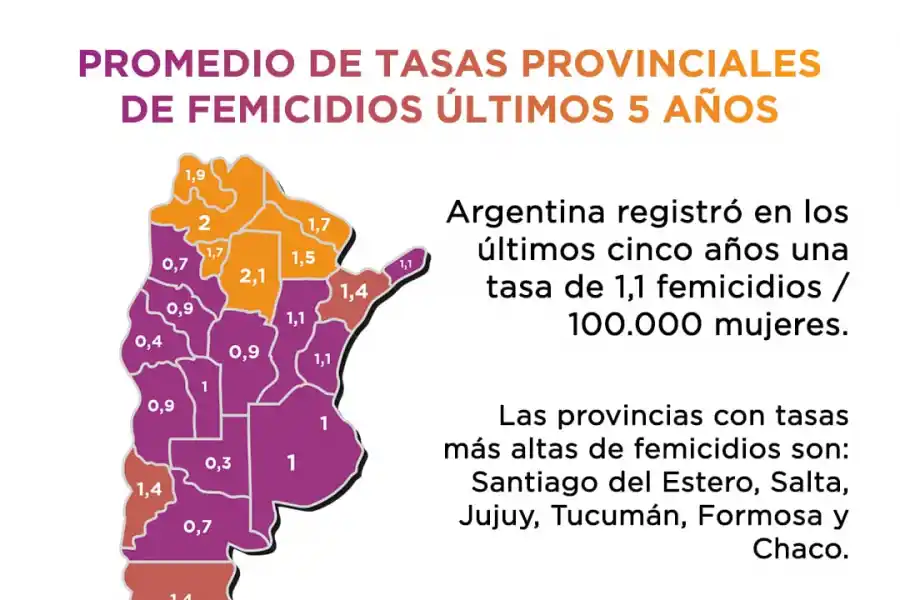 Mumalá contabilizó 80 femicidios en Tucumán desde 2017