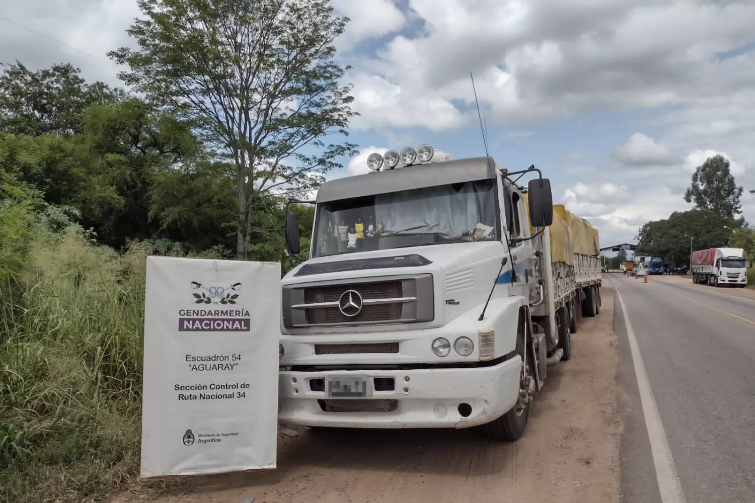 Contrabanado: secuestraron 30 toneladas de soja