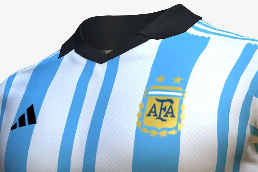 Cómo será la nueva camiseta de la Selección Argentina para el Mundial 2022